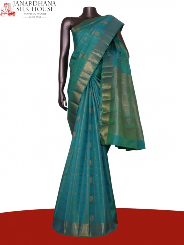 Pure Handloom Kanjeevaram Silk Saree